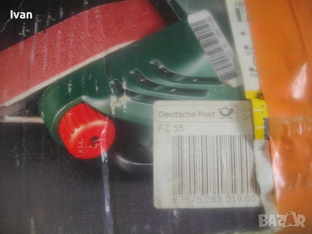 Швейцарски ел. двустранен мини лентов шлайф BOSCH Made in SWITZERLAND шлайфане труднодостъпни места, снимка 5 - Други инструменти - 51251907