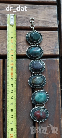 Старинни гривни с естествени камъни, снимка 5 - Гривни - 40521631