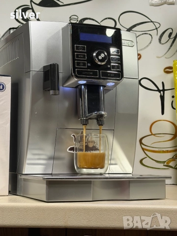 Кафемашина кафе автомат delonghi с гаранция, снимка 3 - Кафемашини - 52531481