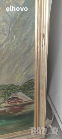 Картина в дървена рамка 70х52, снимка 4 - Картини - 51417151