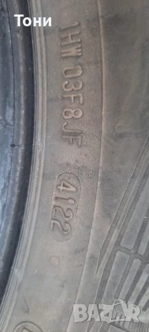 2 броя зимни гуми 215 55 17 Continental dot22, снимка 2 - Гуми и джанти - 52350976