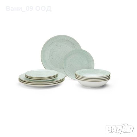 Сервиз за хранене в пастелни цветове, снимка 3 - Сервизи - 44345668