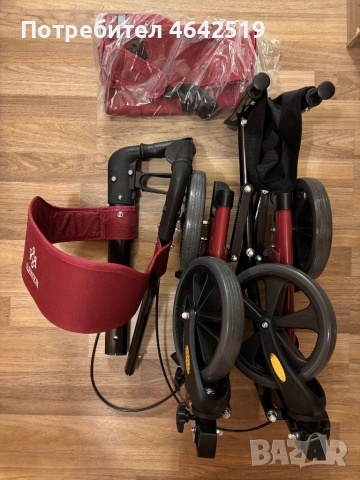 Проходилка ролатор сгъваема, снимка 12 - Ролатори - 53498507