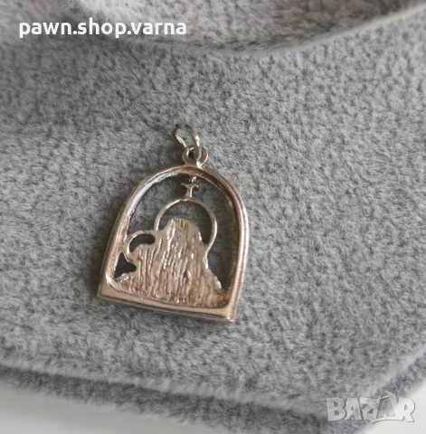 Сребърна висулка – проба 925, снимка 3 - Колиета, медальони, синджири - 51071576