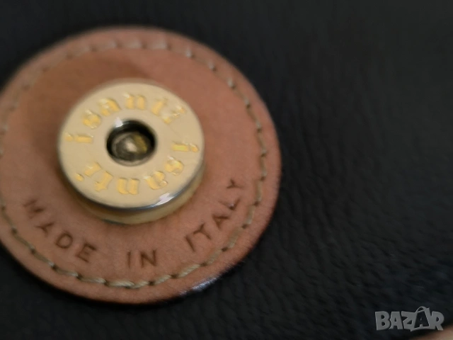 оригинална чанта двулицева естествена кожа на бранда il Santi italy, снимка 3 - Чанти - 53008537