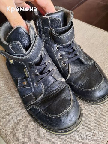 боти за момче, естествена кожа, н.36, цена 8лв, снимка 3 - Детски боти и ботуши - 34451878