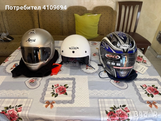 Каски за мотори, снимка 6 - Части - 52435569