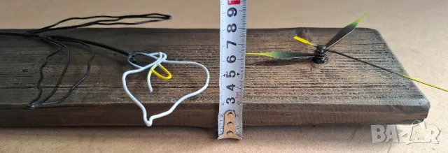 Атрактивен Стенен Часовник Старо дърво и Метално Цвете КАЛА, снимка 5 - Декорация за дома - 49600056