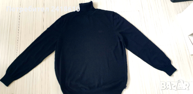 Hugo Boss Wool Knit Turtleneck Mens Size L  ОРИГИНАЛ! Мъжко Вълнено Поло!, снимка 7 - Пуловери - 52592796