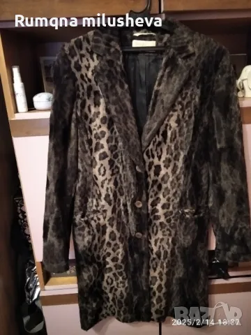 Елегантно модерно манто и палто брик, снимка 10 - Палта, манта - 49131902