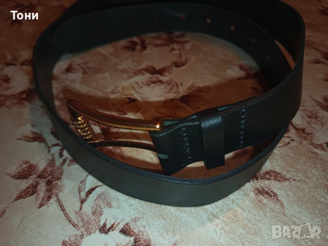 RL Нов Дамски Колан Изцяло от Естествена Кожа 105см, снимка 3 - Колани - 52777188