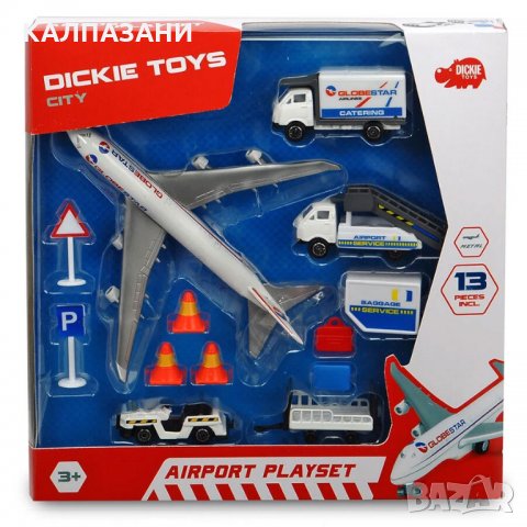 Dickie Toys Комплект за игра Летище 203743001, снимка 1 - Влакчета, самолети, хеликоптери - 35916036