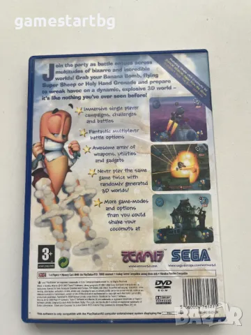 Worms 3D за PS2, снимка 2 - Игри за PlayStation - 49401025