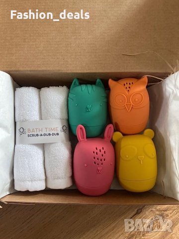 Нов Подаръчен комплект играчки за баня + кърпи Подарък деца и бебе, снимка 8 - Други - 41461934