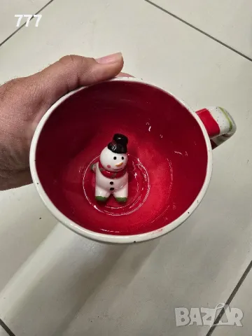 коледни чаши снежен човек 