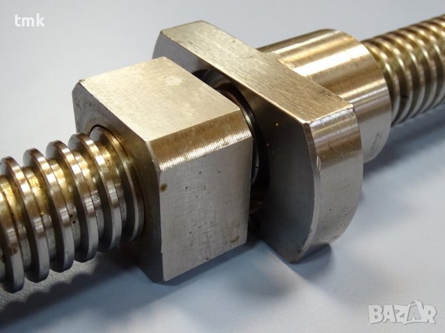 Винт с гайка за плосък шлайф 3Г71, снимка 2 - Резервни части за машини - 38732248