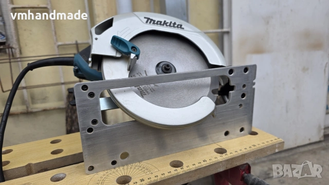 Makita HS7601 ръчен циркуляр, снимка 2 - Циркуляри - 53201148