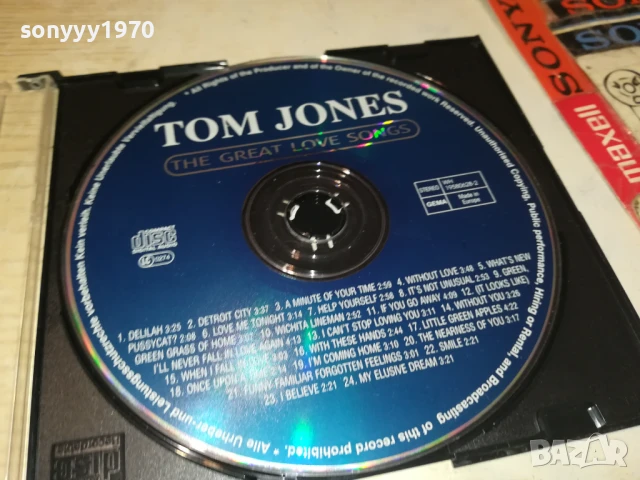 TOM JONES CD 0708251015, снимка 3 - CD дискове - 51282373