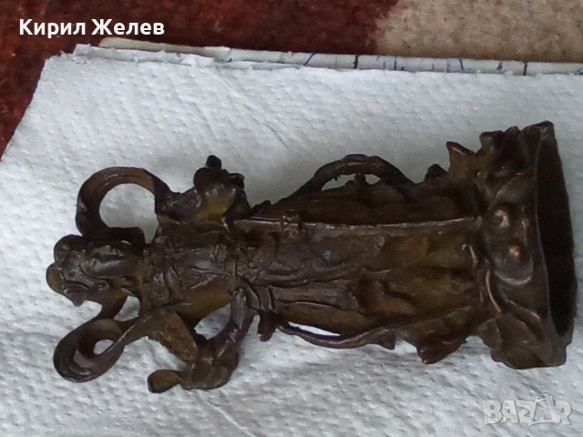 Бронзова фигурка статуетка 52750, снимка 12 - Антикварни и старинни предмети - 53220954