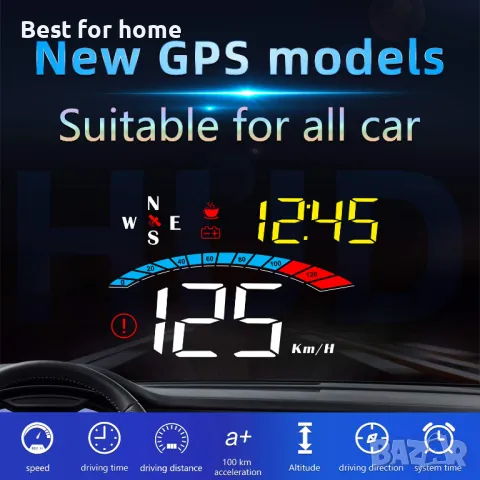 GULFLINK GPS Head Up Display M16, снимка 3 - Друга електроника - 49337609