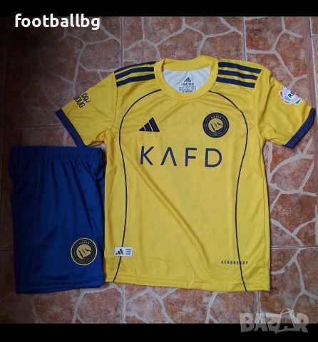 CR7 ❤️⚽️ детско юношески футболни екипи Ал Насър НОВО сезон 2025-26 година , снимка 5 - Футбол - 37516342