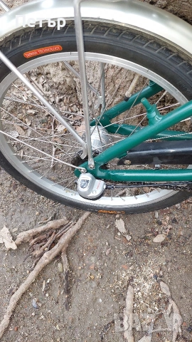 Алуминиев сгъваем велосипед 20 инча, снимка 3 - Велосипеди - 53862579