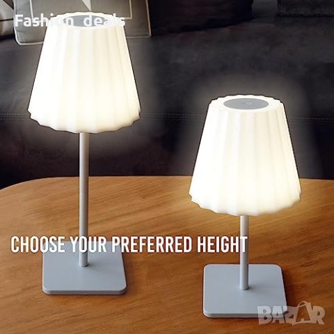 Нова Акумулаторна настолна лампа Нощна лампа/Дом Спалня, снимка 6 - Други - 41392746