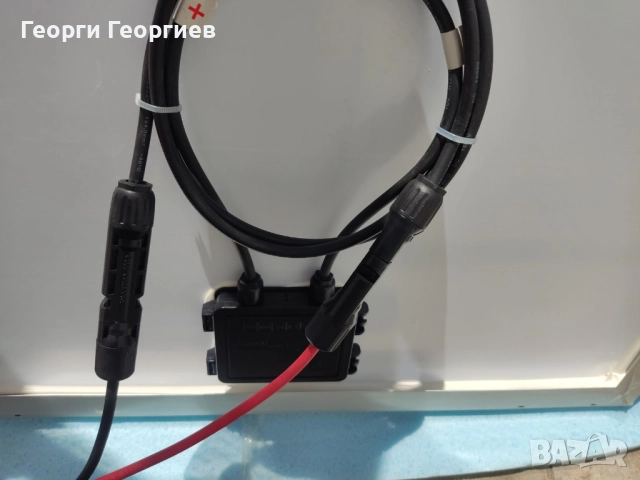 Малка соларна система 100W с контролер и 14 метра Соларни кабели, снимка 5 - Соларни лампи - 52751656