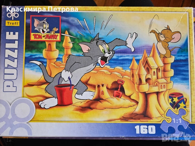 Детски пъзели - Том и Джери и Мечо Пух