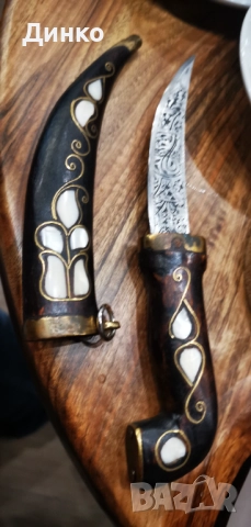 Османски нож., снимка 3 - Антикварни и старинни предмети - 52892008