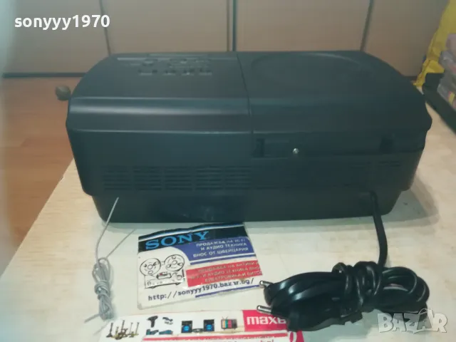 SONY ICF-CD810 CD RADIO-ВНОС SWISS 0911241921LNWCR, снимка 13 - Аудиосистеми - 47906031