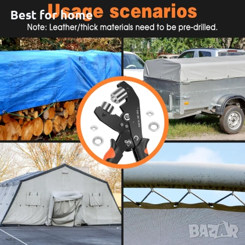 Инструмент за нитове за брезентови капси, снимка 6 - Друга електроника - 53760452