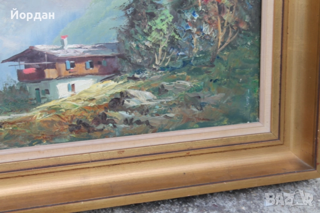 Стара Европейска картина , снимка 9 - Картини - 52564889