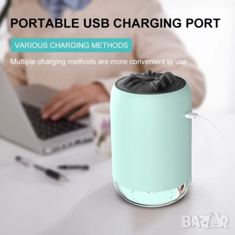 Мини ултразвуков портативен овлажнител за въздух и ароматизатор TV979, снимка 5 - Други стоки за дома - 52138011