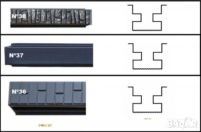 Калъпи  от АБС за стълбове, основи и капаци за огради, снимка 5 - Строителни материали - 30848910