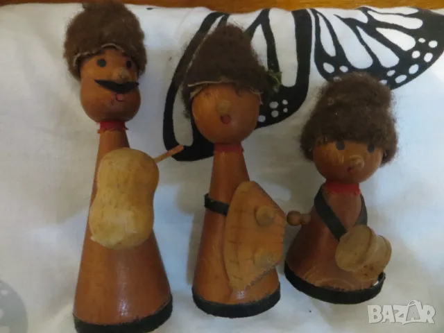 Винтидж дървени фигурки, снимка 2 - Колекции - 50235967