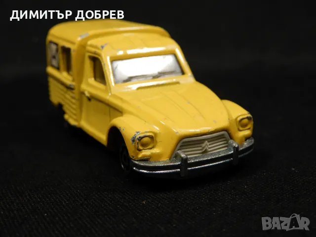 СТАРА РЕТРО МЕТАЛНА КОЛИЧКА CITROEN ACADIANE MAJORETTE, снимка 5 - Колекции - 50344194