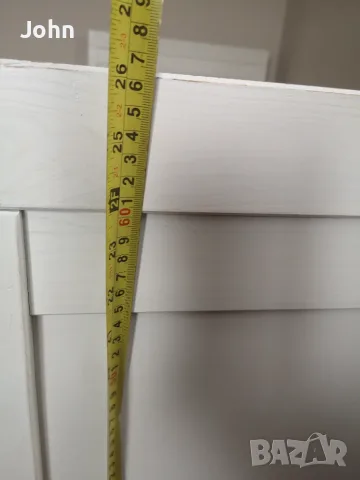 Детско дървено легло IKEA с матрак и подматрачна рамка (70x160 cm), снимка 4 - Спални и легла - 56110814