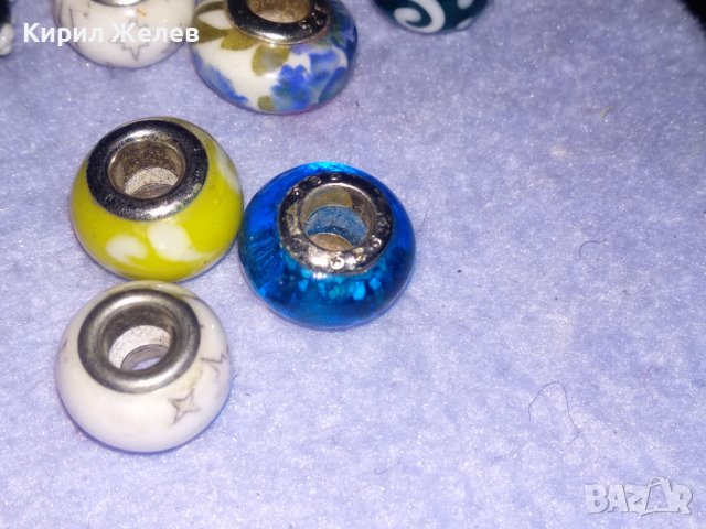 ЛОТ 13 ПРЕКРАСНИ ЗВЕНА за СРЕБЪРНА АРТ ГРИВНА от СРЕБРО 925 и ЦВЕТНО ВЕНЕЦИАНСКО СТЪКЛО МУРАНО 34457, снимка 7 - Гривни - 39547573