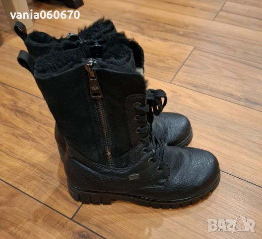 Ботуши Rieker 37 номер, снимка 3 - Дамски ботуши - 52778018