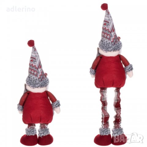 Дядо Коледа XXL, 57-80 см, регулируема височина, Дядо Мраз XXL, снимка 7 - Декорация за дома - 34390954