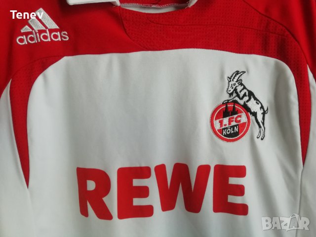 FC Koln Cologne Adidas 2007/2008 оригинална тениска фланелка Кьолн Адидас , снимка 3 - Тениски - 42238332