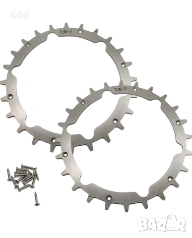 2 бр Теглови колела за косачка Gardena, снимка 6 - Други - 53251292