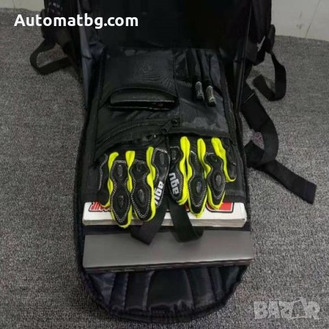 Раница за мотор Automat, Мотоциклетна раница, Carbon, Черна, снимка 3 - Аксесоари и консумативи - 35932125