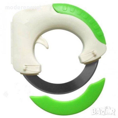 Удобен кръгъл кухненски нож, снимка 2 - Прибори за хранене, готвене и сервиране - 44297319