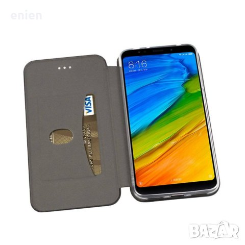 Кожен калъф тип тефтер за Samsung Galaxy A34 5G / Черен