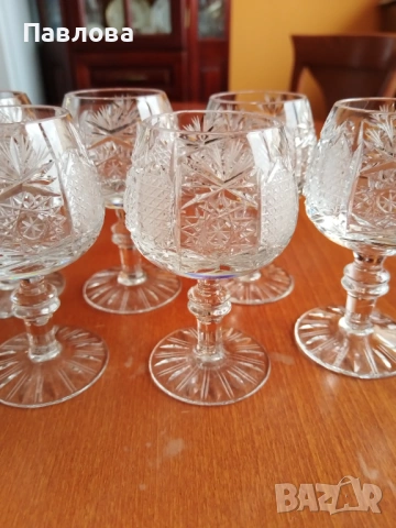 Кристални чаши,, Ропотамо", снимка 2 - Чаши - 53183455