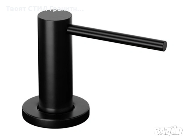 Черен смесител за кухня с изтегляща глава, 2 режима на струя - 9010, снимка 4 - Смесители - 53734349