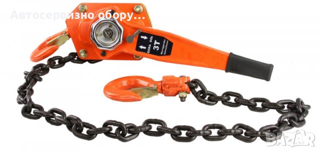 ВЕРИЖНА ЛЕБЕДКА С ТРЕСЧОТКА 3000KG KIFOR RUKCUG , снимка 4 - Други инструменти - 38867434