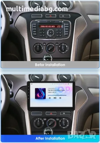 Ford Mondeo 2010 - 2014 Мултимедия Навигация Android, снимка 2 - Аксесоари и консумативи - 50070423